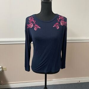 Aeropostale Seriously Soft Floral Blouse